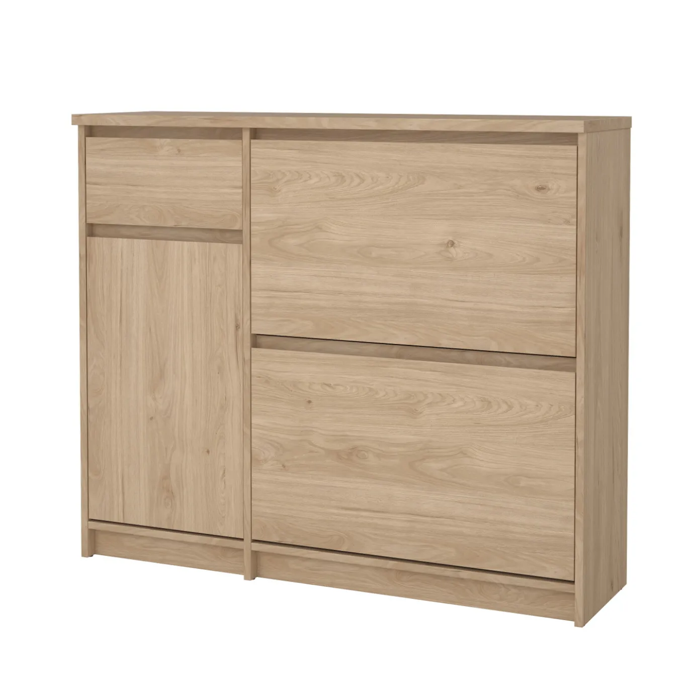 Schoenenkast Ylva Hickory - Giga Living