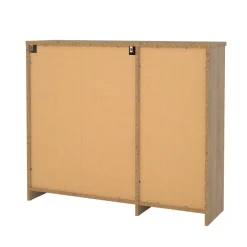 Schoenenkast Ylva Hickory - Giga Living