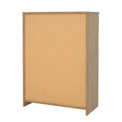 Schoenenkast Ylva met 2 deuren + 1 lade Wit Hickory - Giga Living