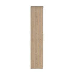 Schoenenkast Ylva met 4 deuren + 1 lade Wit Hickory - Giga Living