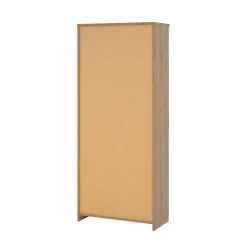 Schoenenkast Ylva met 4 deuren + 1 lade Wit Hickory - Giga Living