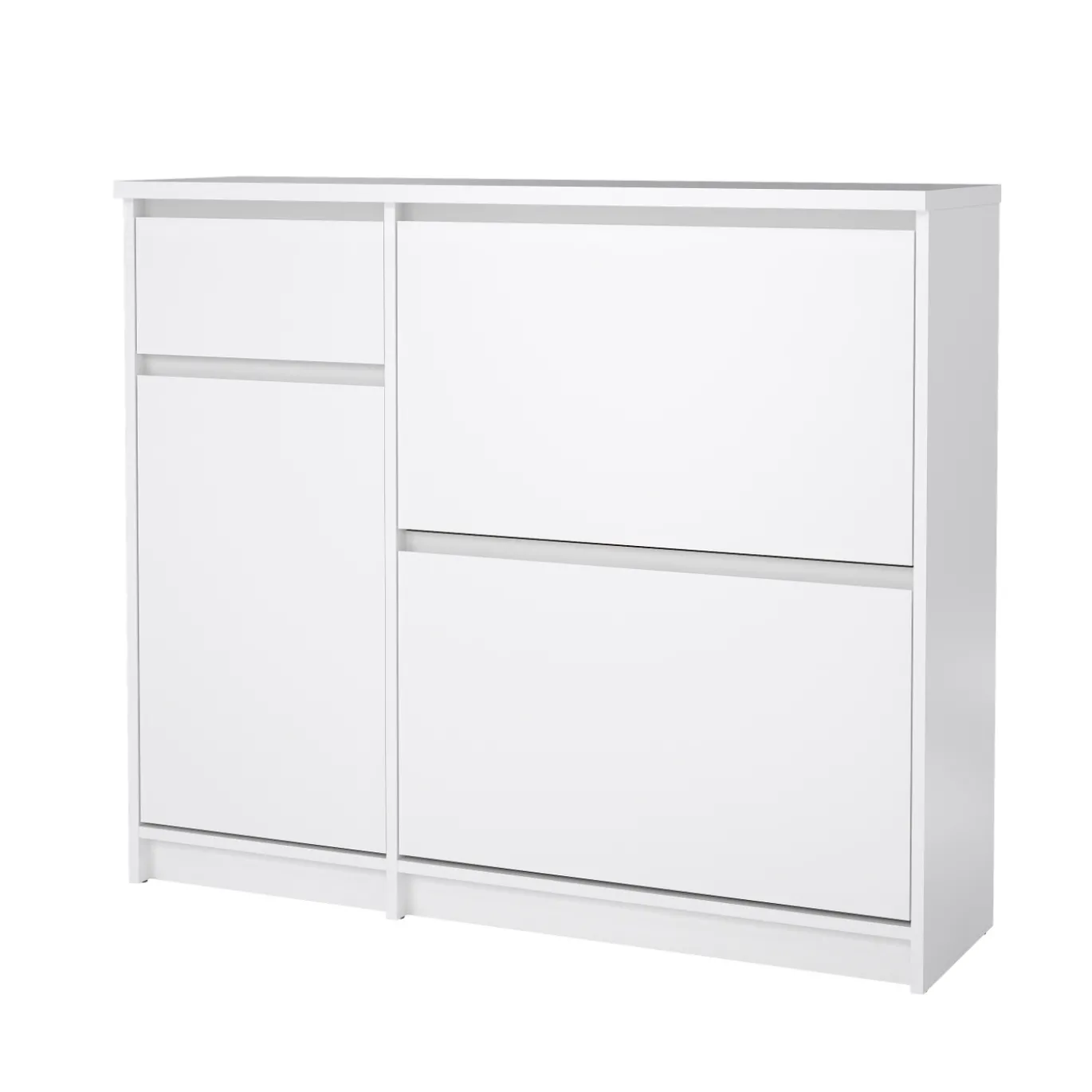 Schoenenkast Ylva Wit Hoogglans - Giga Living