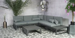 SenS-Line Loungeset Malaga Aluminium Antraciet