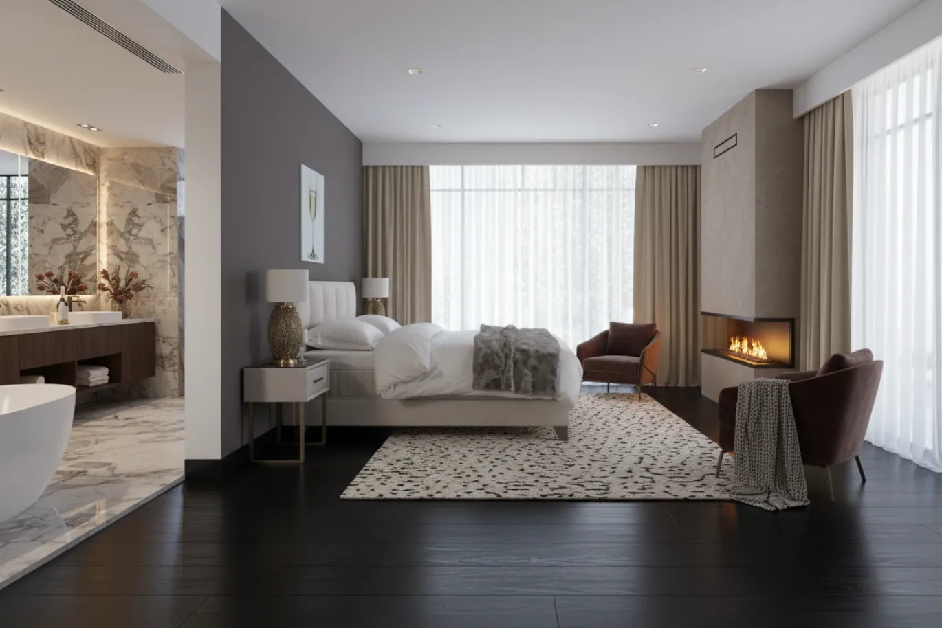 Serta Boxspring Hollywood Oasis Naturel 180x200cm