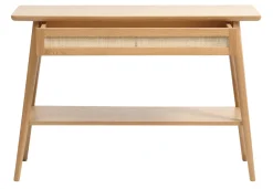 Sidetable Barrali Naturel Eiken 110cm - Giga Living