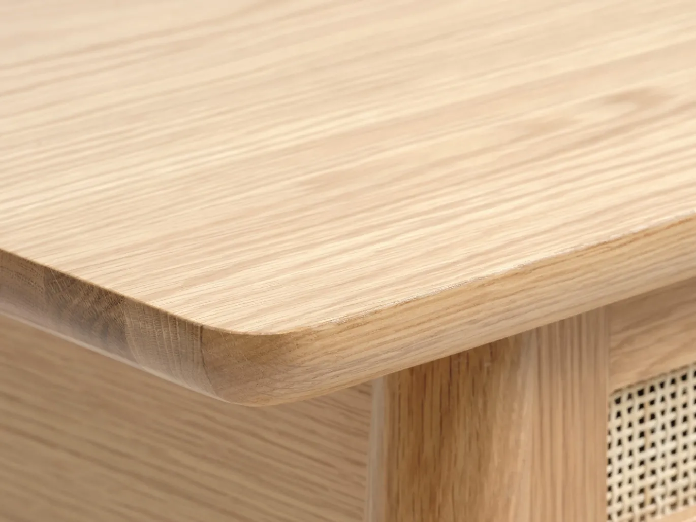 Sidetable Barrali Naturel Eiken 110cm - Giga Living