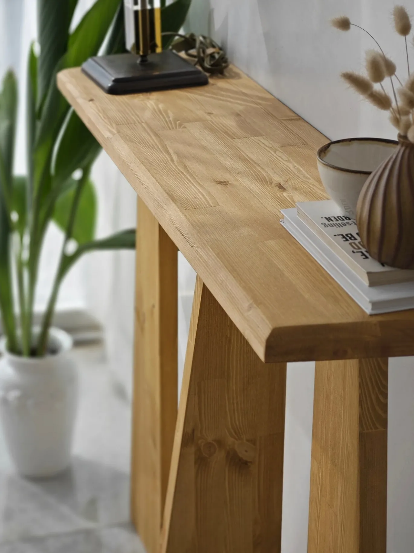 Sidetable Cleopatra Eikenhout 100cm