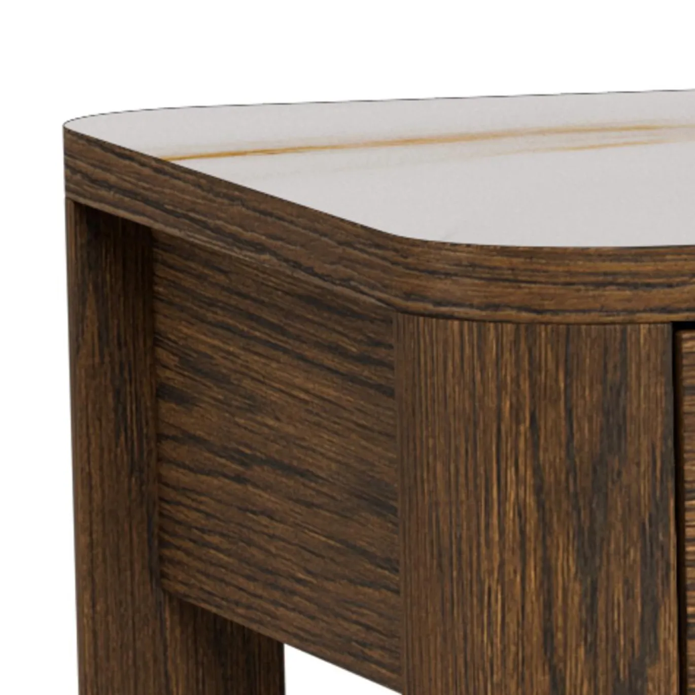 Sidetable Lawson Keramiek Crème 100cm - Giga Living