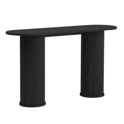 Sidetable Nola Zwart 130cm - Giga Living