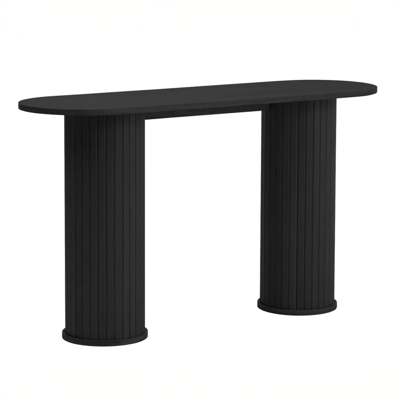 Sidetable Nola Zwart 130cm - Giga Living