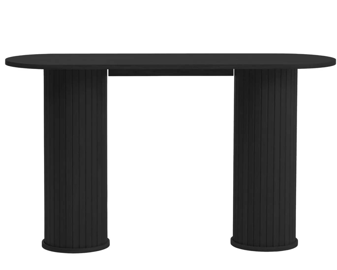 Sidetable Nola Zwart 130cm - Giga Living
