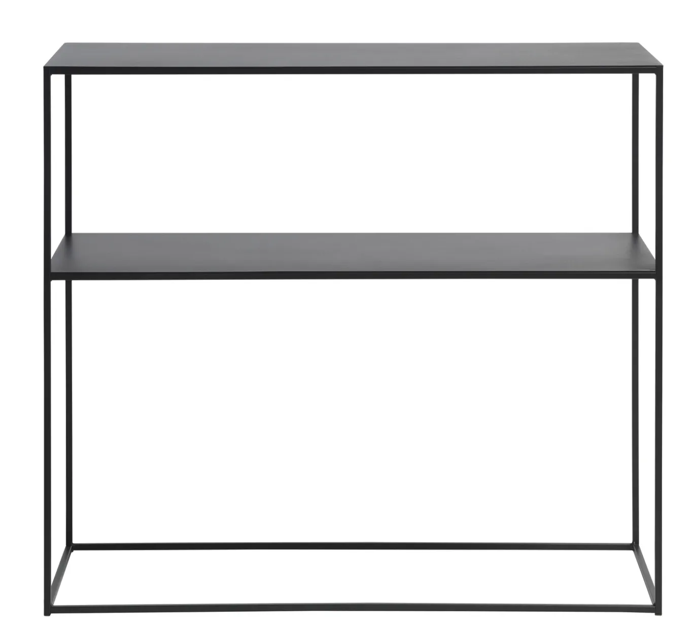 Sidetable Pebble Zwart W90 cm - Giga Living