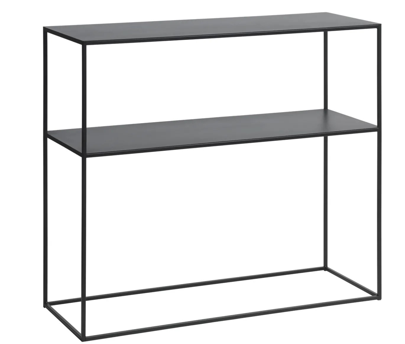 Sidetable Pebble Zwart W90 cm - Giga Living