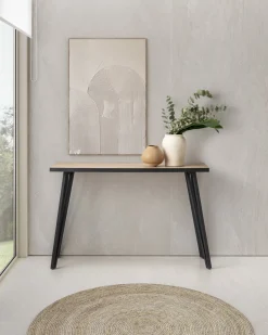 Sidetable Sindi Me 120x40 Naturel/bocamina Edge - Giga Meubel