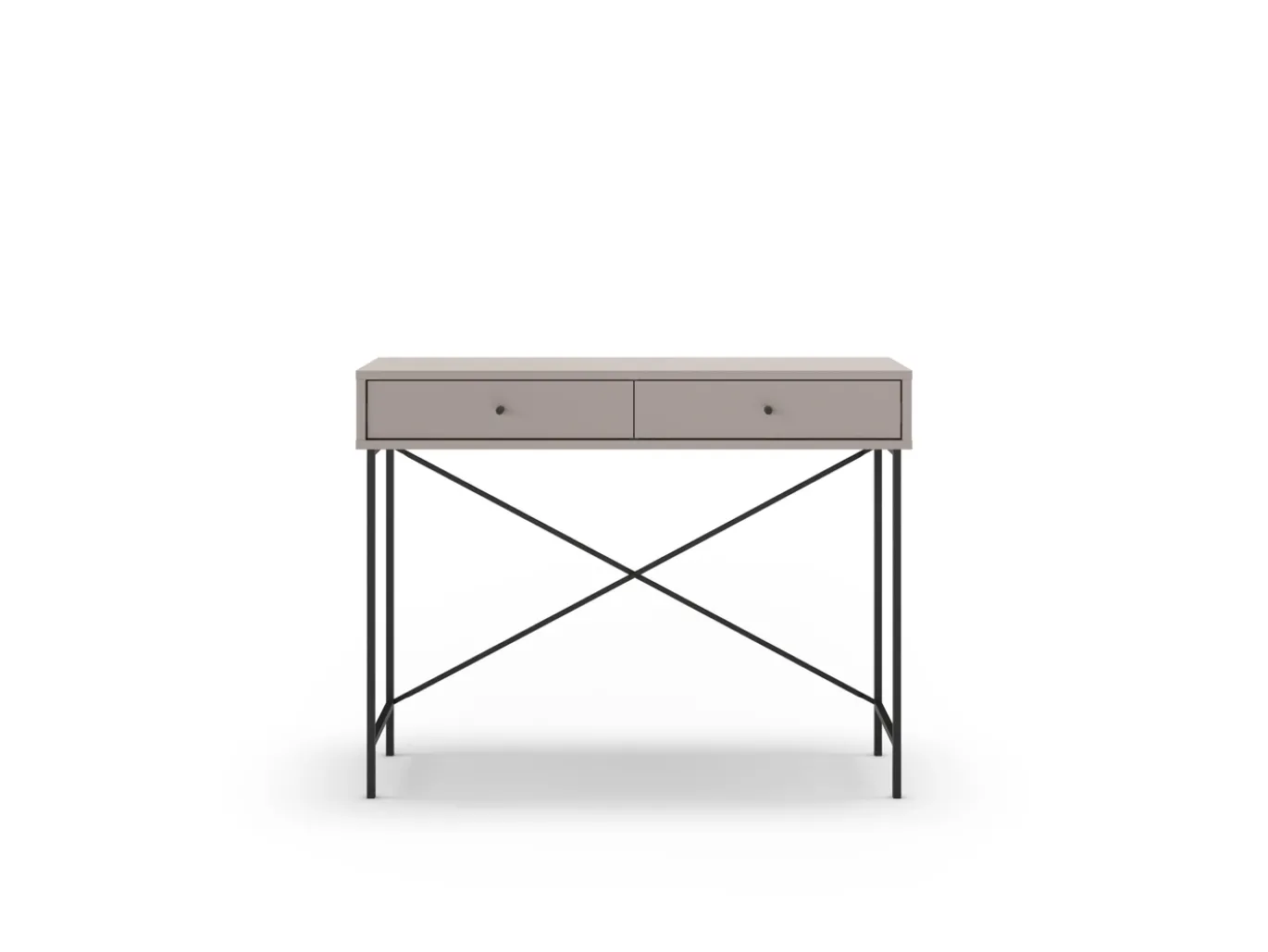 Sidetable Titan 2L Mokka met Metaal - Giga Meubel