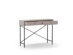 Sidetable Titan 2L Mokka met Metaal - Giga Meubel