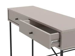 Sidetable Titan 2L Mokka met Metaal - Giga Meubel