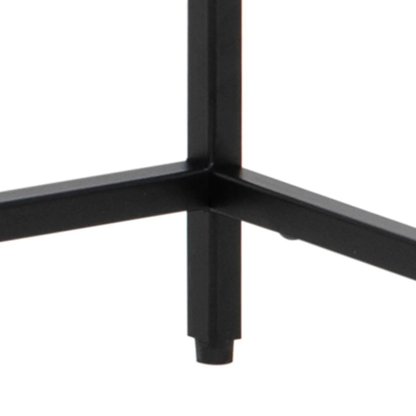 Sidetable Valencia Metal Zwart - Giga Living