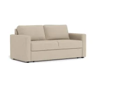 Slaapbank Floor Met Armleuning Basel Beige 176cm - Giga Living
