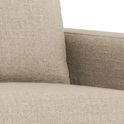 Slaapbank Floor Met Armleuning Basel Beige 176cm - Giga Living