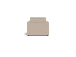 Slaapbank Floor Met Armleuning Basel Beige 105cm - Giga Living