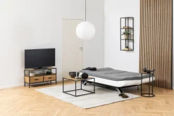 Slaapbank Grona Grijs Porter 196cm - Giga Living