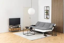 Slaapbank Grona Grijs Porter 196cm - Giga Living