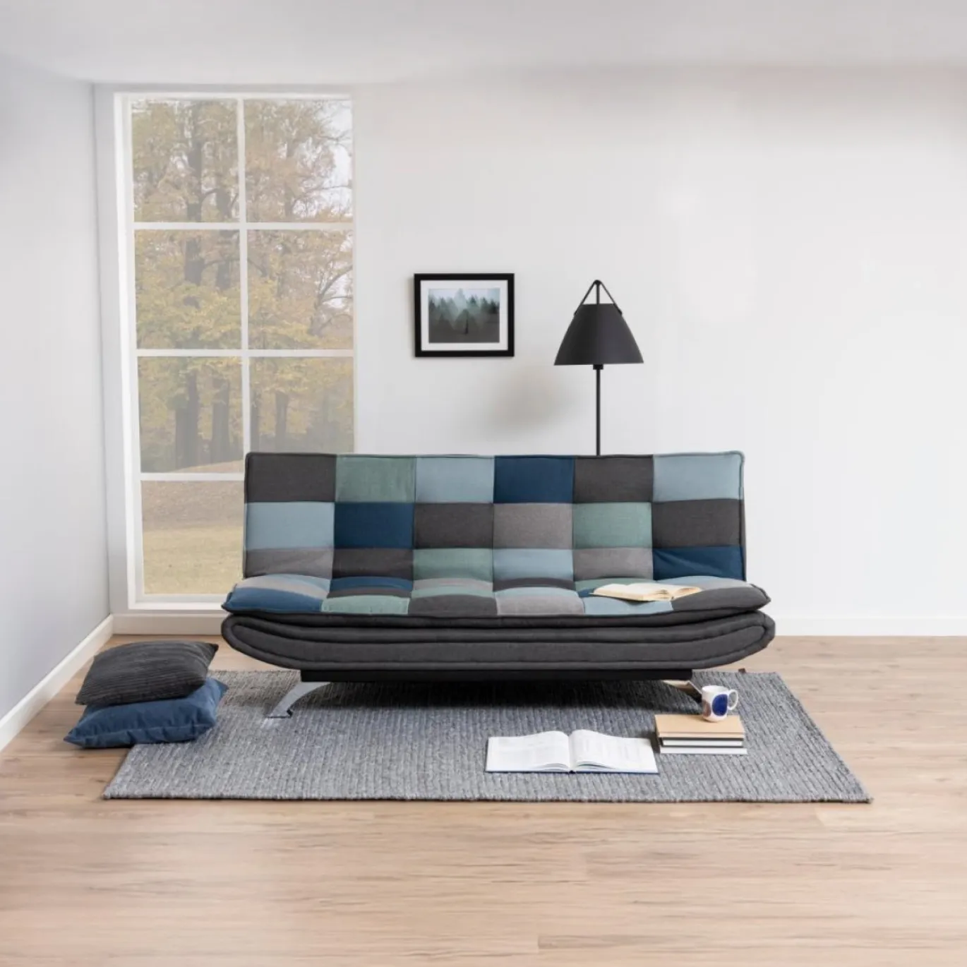 Slaapbank Grona Patchwork 196cm - Giga Living