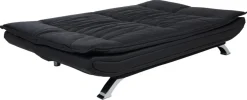 Slaapbank Grona Zwart Pu 196cm - Giga Living