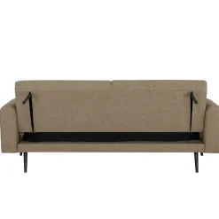 Slaapbank Jason Taupe 210cm - Giga Meubel
