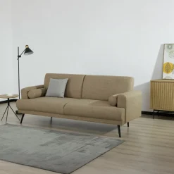 Slaapbank Jason Taupe 210cm - Giga Meubel