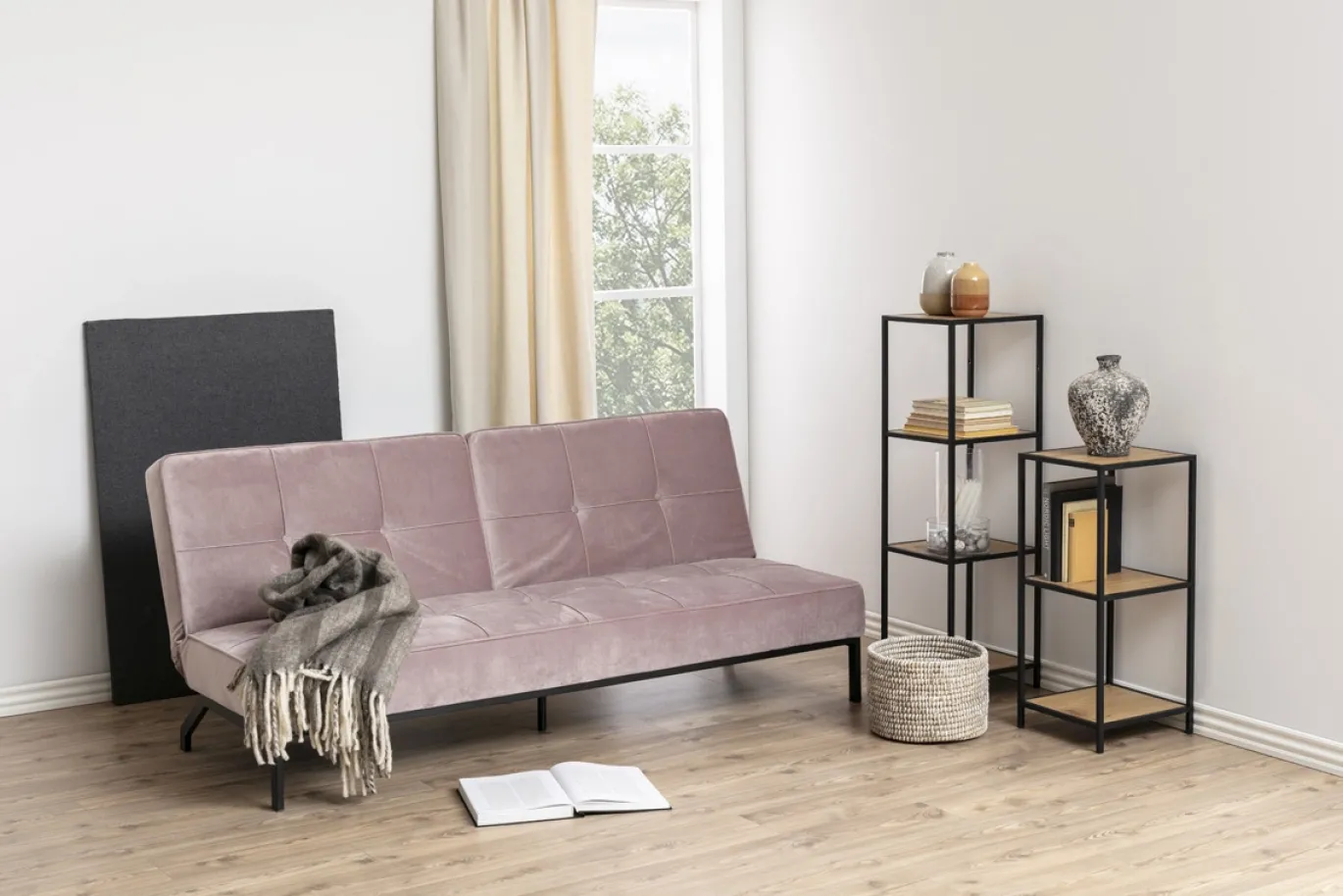 Slaapbank Lou Roze - Giga Living