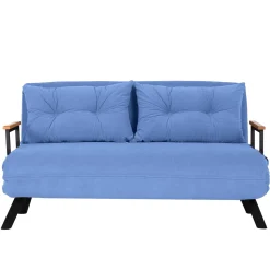 Slaapbank Sando 2-Zits Blauw