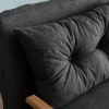 Slaapbank Sando 2-Zits Donkergrijs