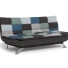 Slaapbank Vaylo Patchwork Mulit 196cm - Giga Living