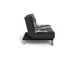 Slaapbank Vaylo Patchwork Mulit 196cm - Giga Living