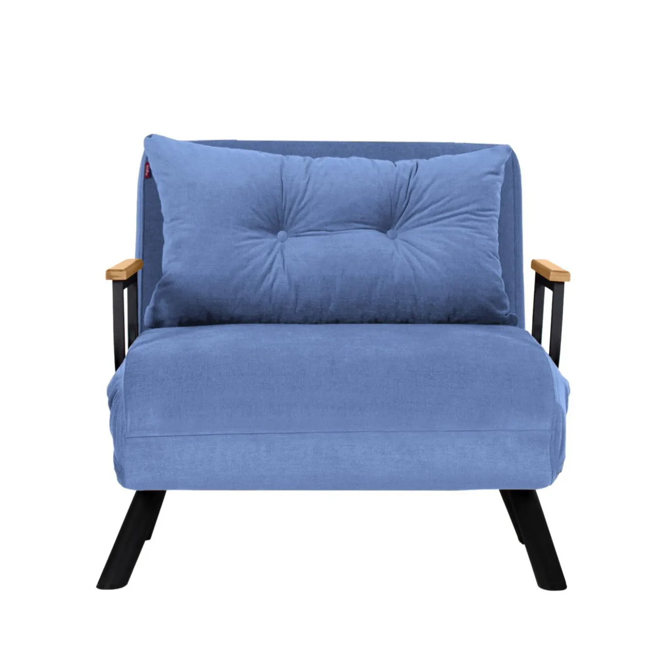 Slaapfauteuil Sando Single Blauw