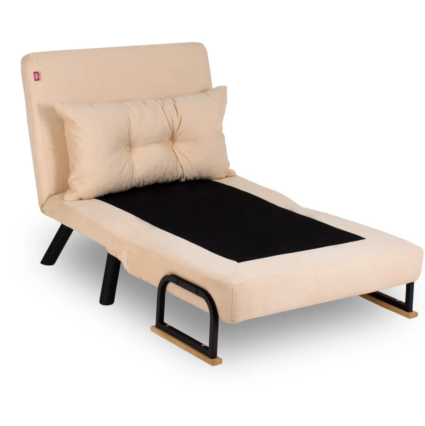 Slaapfauteuil Sando Single Crème