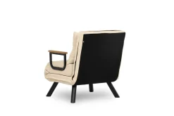 Slaapfauteuil Sando Single Crème