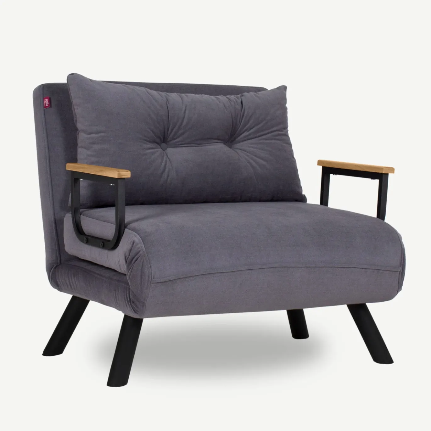 Slaapfauteuil Sando Single Grijs