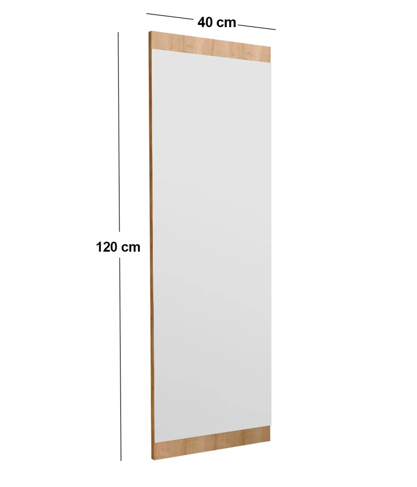 Spiegel Azus Naturel 120cm