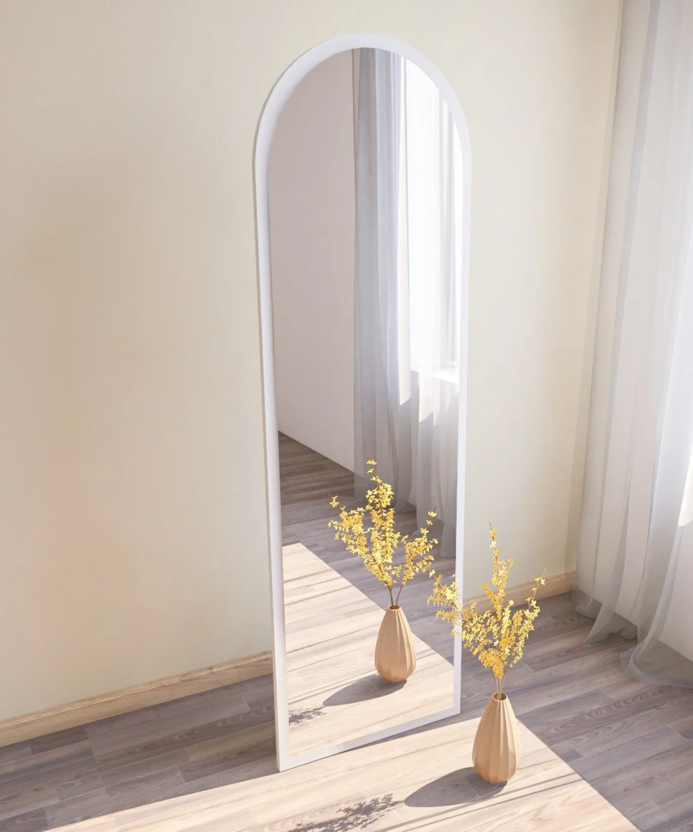 Spiegel Emma Wit 160cm