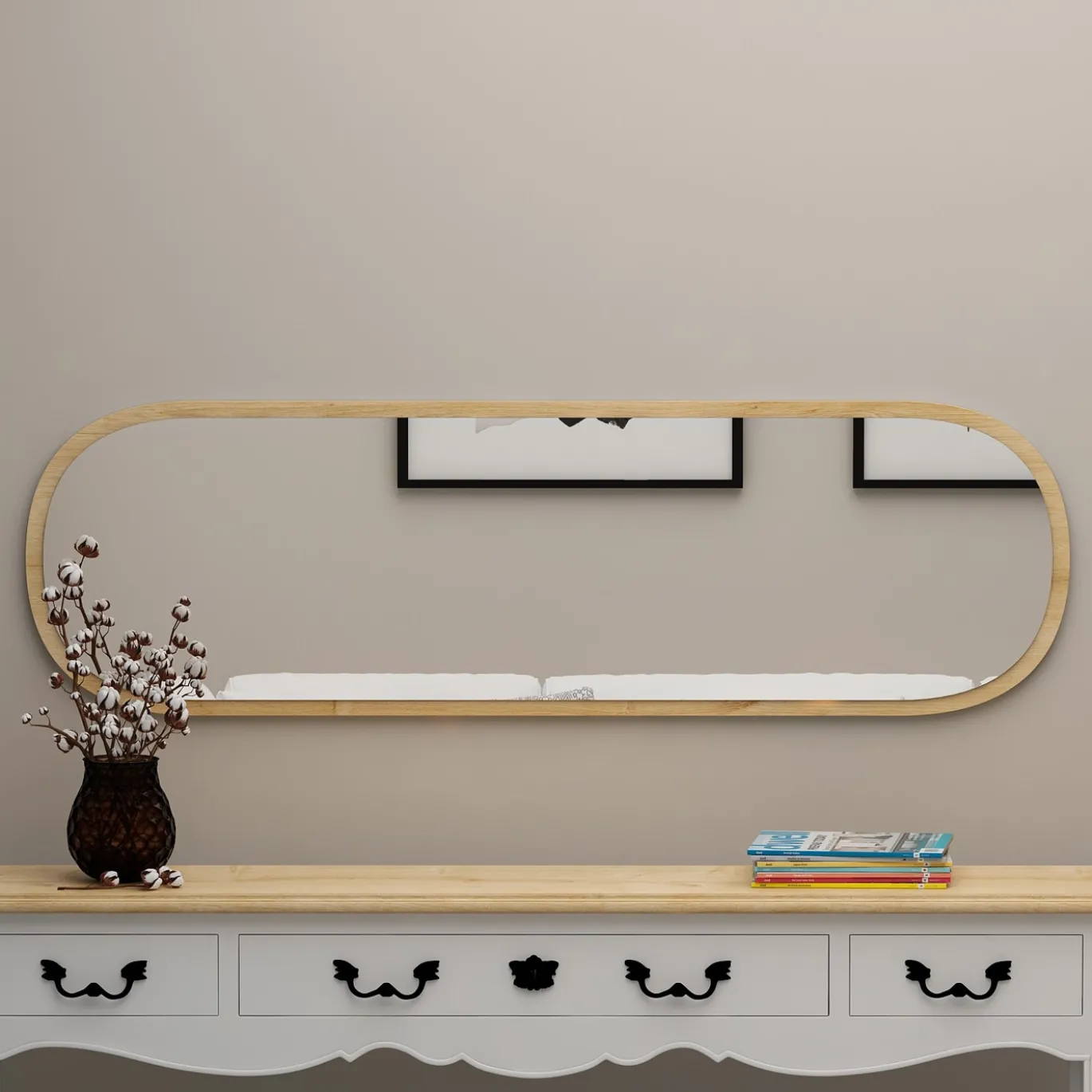 Spiegel Magnum Naturel 120cm