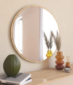 Spiegel Ozze Naturel Ø60cm