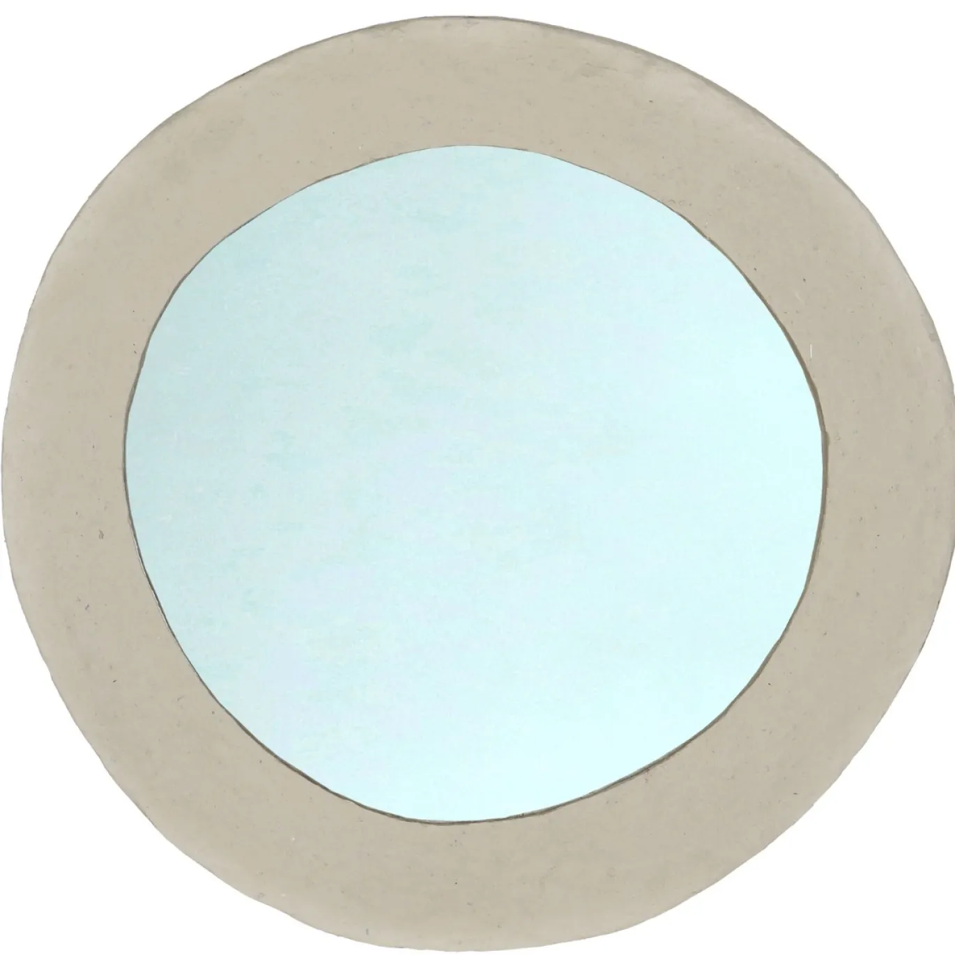Spiegel Paige Naturel Rond 110cm - Giga Meubel