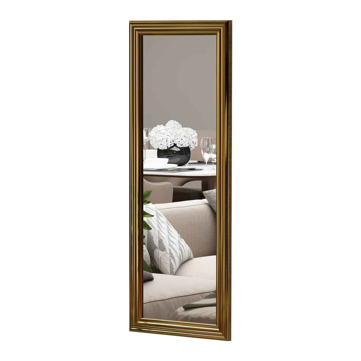 Spiegel Smooth Goud 105cm