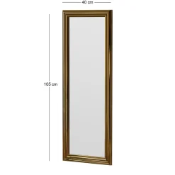 Spiegel Smooth Goud 105cm