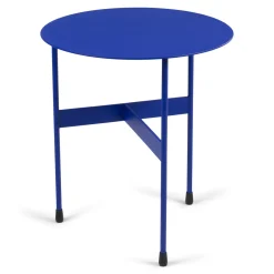 Spinder Design Bijzettafel Mira Low Ultramarijn Ø40cm