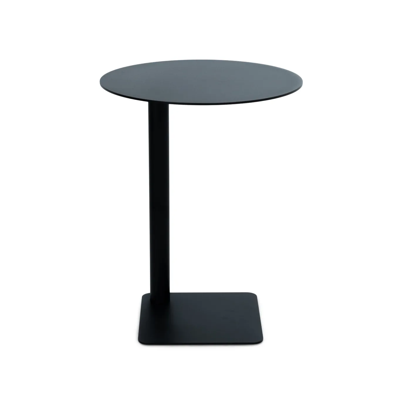 Spinder Design Bijzettafel Sunny High Zwart Ø40cm