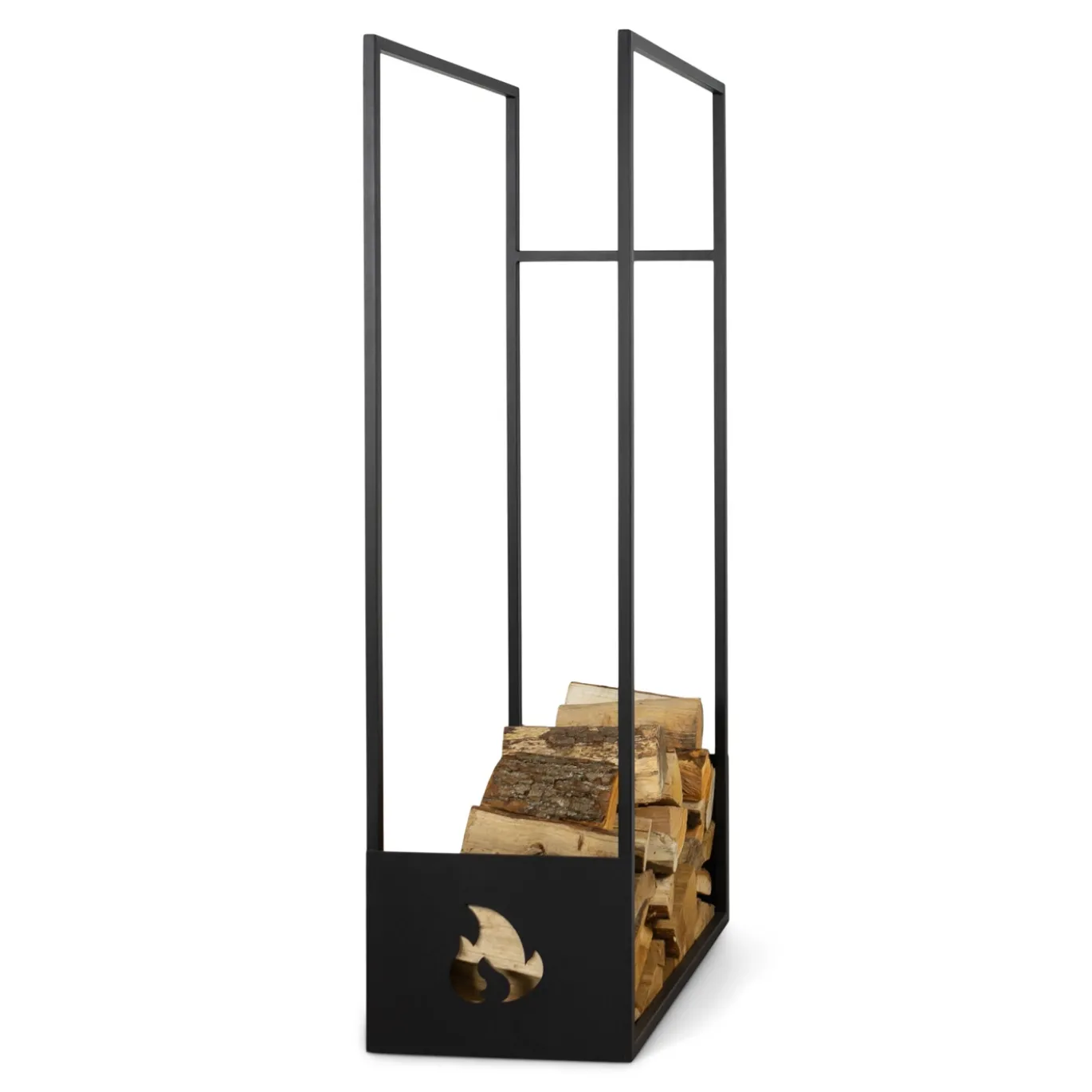 Spinder Design Haardhoutrek Lumber Locker Zwart L